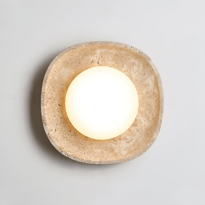 Luma Travertine Ceiling Light Vakkerlight