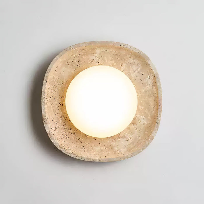 Luma Travertine Ceiling Light Vakkerlight