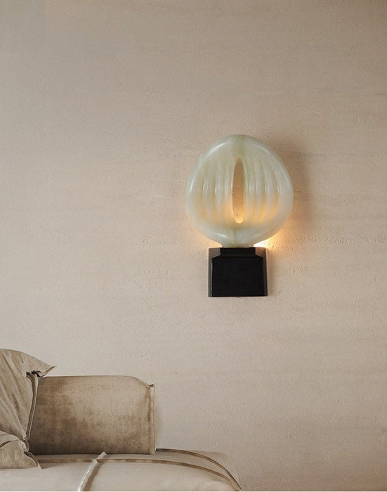 Lumen Rift Alabaster Wall Lamp Vakkerlight