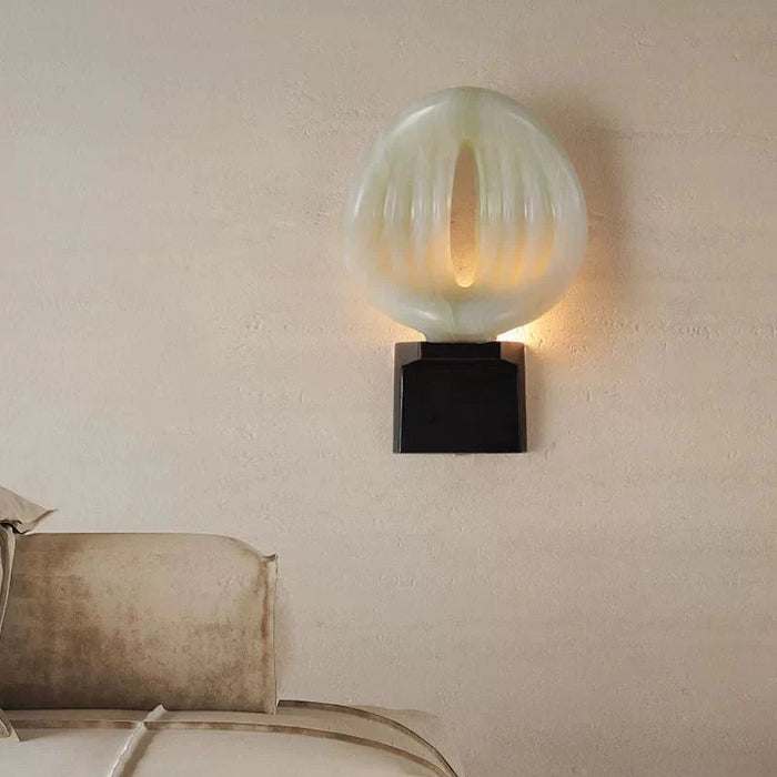 Lumen Rift Alabaster Wall Lamp Vakkerlight