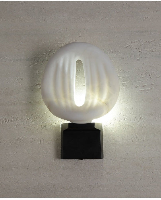 Lumen Rift Alabaster Wall Lamp Vakkerlight