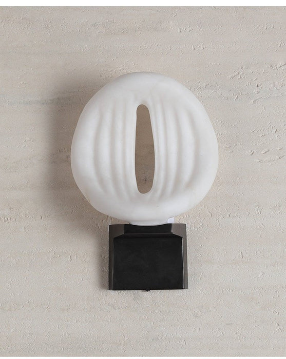 Lumen Rift Alabaster Wall Lamp Vakkerlight