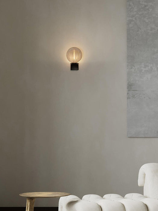 Lumen Rift Alabaster Wall Lamp Vakkerlight
