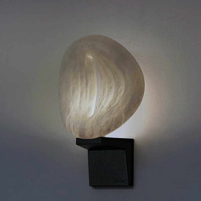 Lumen Rift Alabaster Wall Lamp Vakkerlight