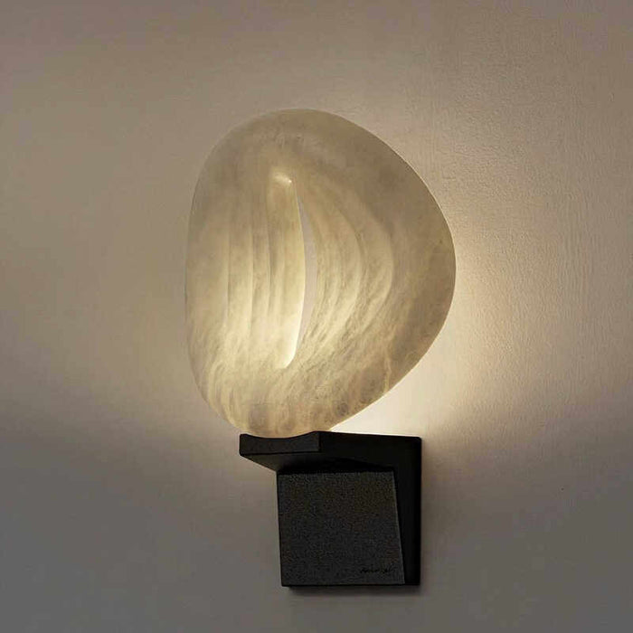 Lumen Rift Alabaster Wall Lamp Vakkerlight