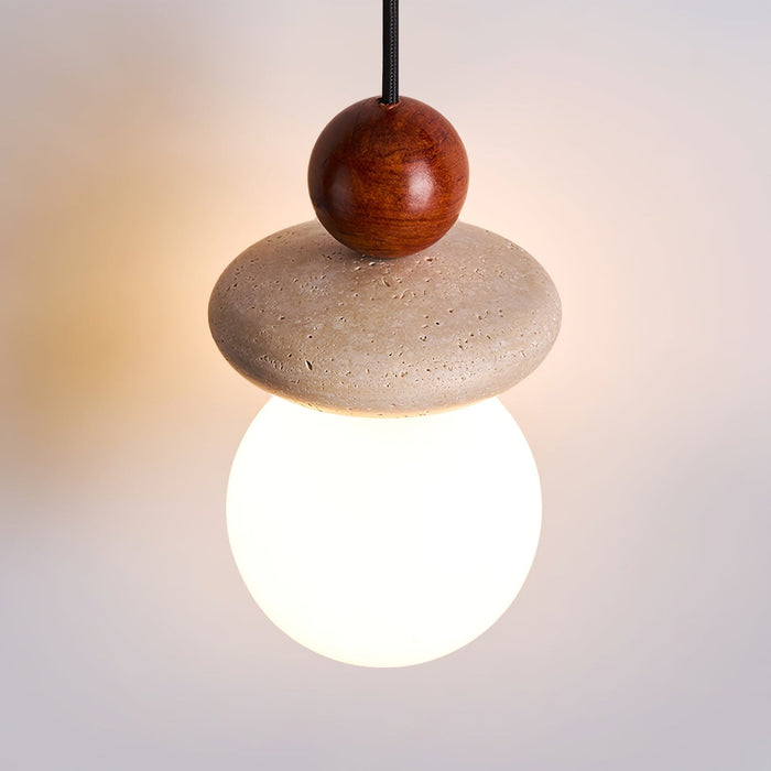 Lumi Travertine Pendant Light Vakkerlight