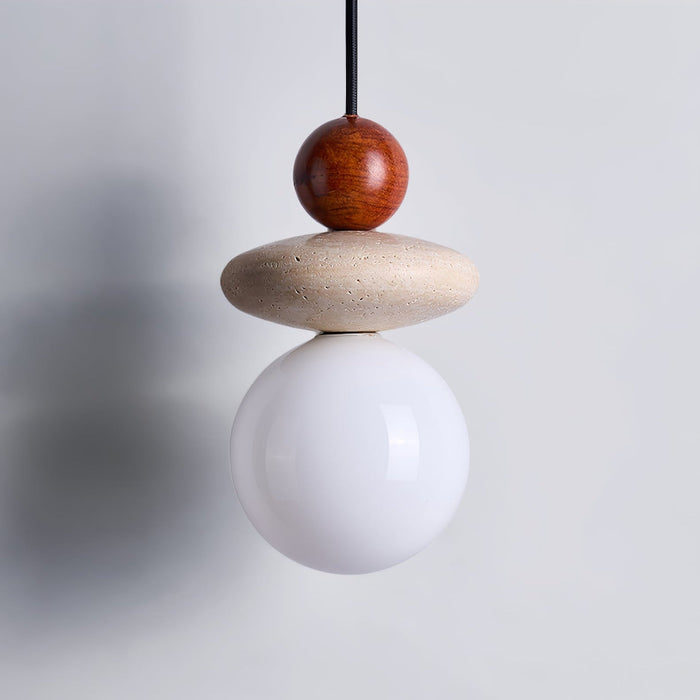 Lumi Travertine Pendant Light Vakkerlight