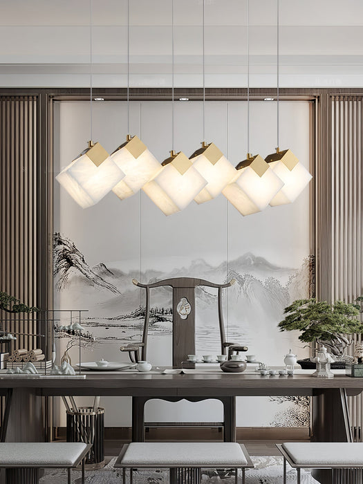 Lumina Vox Alabaster Pendant Lamp Vakkerlight