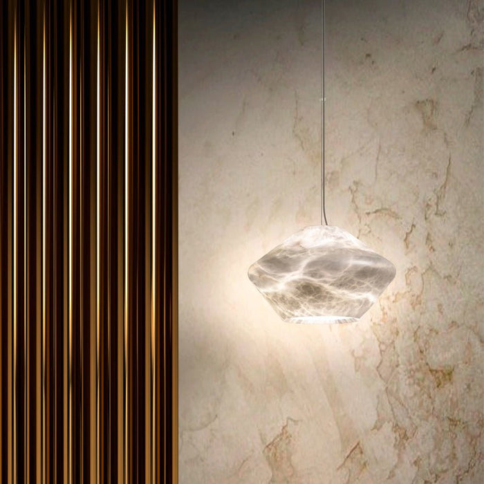 Alabaster Veil Pendant Light Vakkerlight