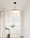Lunar Disc Travertine Pendant Lamp Vakkerlight