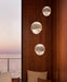 Lunar Dome Alabaster Pendant Light Vakkerlight