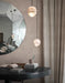 Lunar Dome Alabaster Pendant Light Vakkerlight