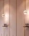 Lunar Dome Alabaster Pendant Light Vakkerlight