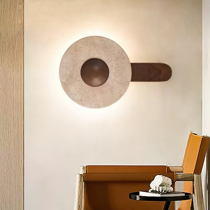 Lunar Wood Wall Lamp Vakkerlight
