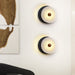 Lunara Textured Disc Wall Light Vakkerlight