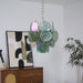 Lunaria Disc Glass Chandelier Vakkerlight
