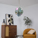 Lunaria Disc Glass Chandelier Vakkerlight