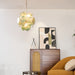 Lunaria Disc Glass Chandelier Vakkerlight