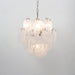 Lunaria Disc Glass Chandelier Vakkerlight