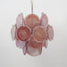 Lunaria Disc Glass Chandelier Vakkerlight