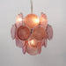 Lunaria Disc Glass Chandelier Vakkerlight