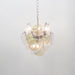 Lunaria Disc Glass Chandelier Vakkerlight