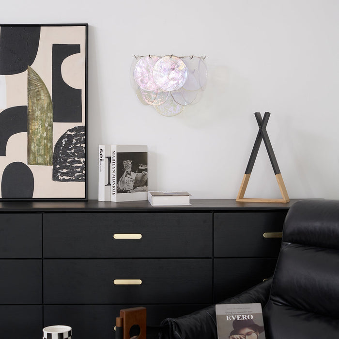 Lunaria Disc Murano Wall Lamp