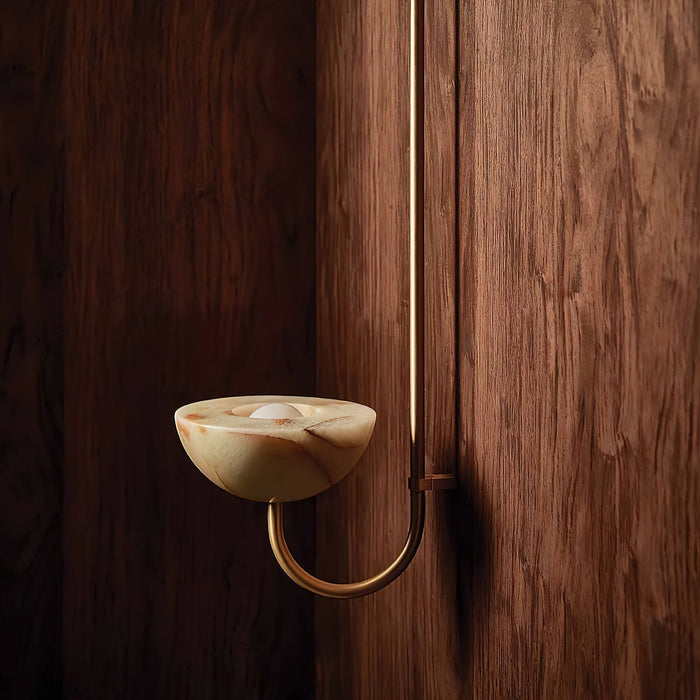 Lunaris Duo Alabaster Pendant Lamp Vakkerlight