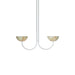 Lunaris Duo Alabaster Pendant Lamp Vakkerlight