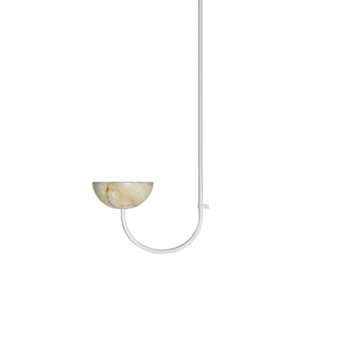 Lunaris Duo Alabaster Pendant Lamp Vakkerlight