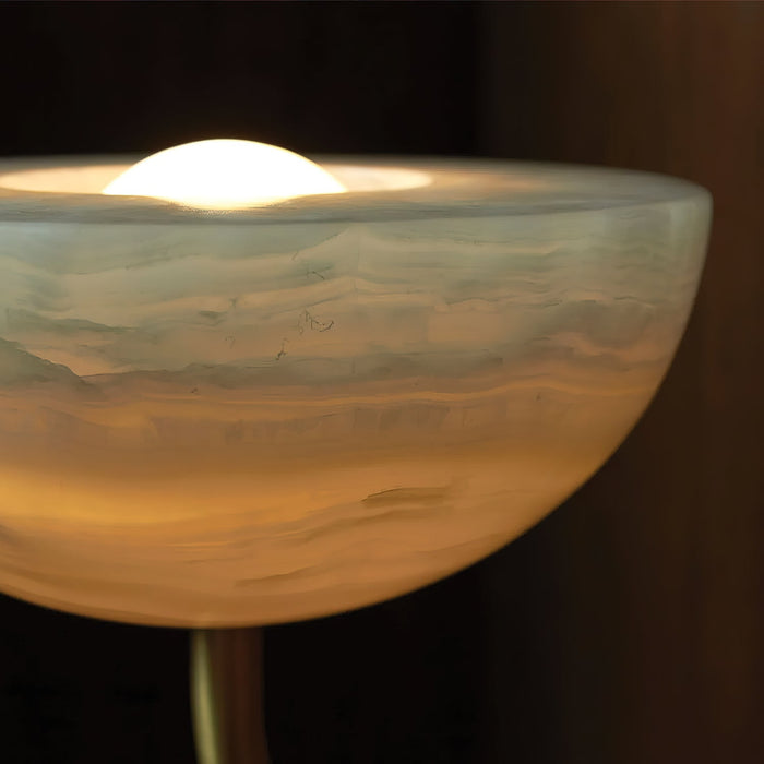 Lunaris Duo Alabaster Pendant Lamp Vakkerlight
