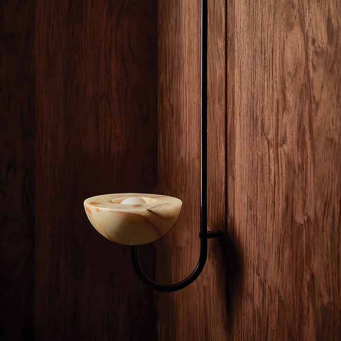 Lunaris Duo Alabaster Pendant Lamp Vakkerlight