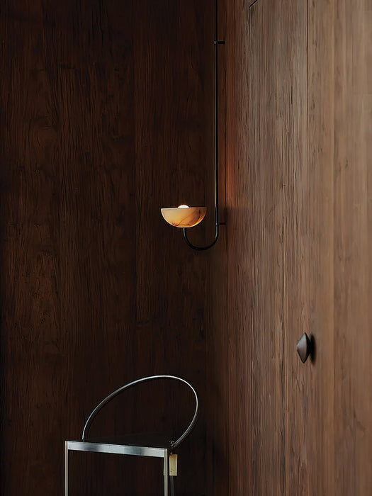 Lunaris Duo Alabaster Pendant Lamp Vakkerlight