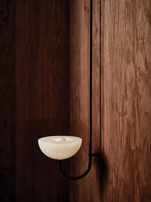 Lunaris Duo Alabaster Pendant Lamp Vakkerlight