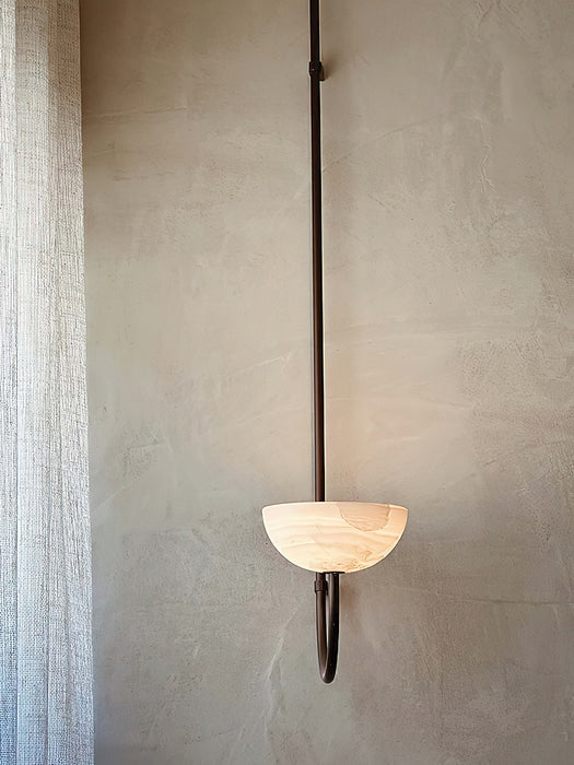 Lunaris Duo Alabaster Pendant Lamp Vakkerlight