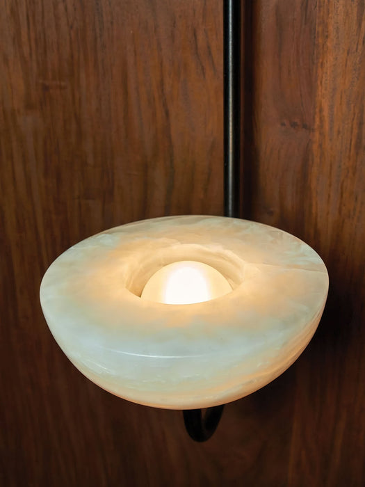 Lunaris Duo Alabaster Pendant Lamp Vakkerlight