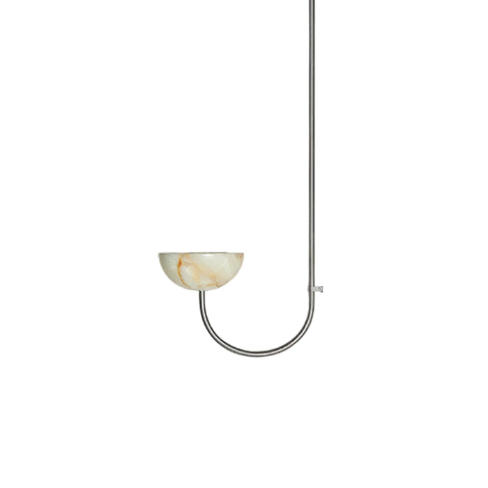Lunaris Duo Alabaster Pendant Lamp Vakkerlight