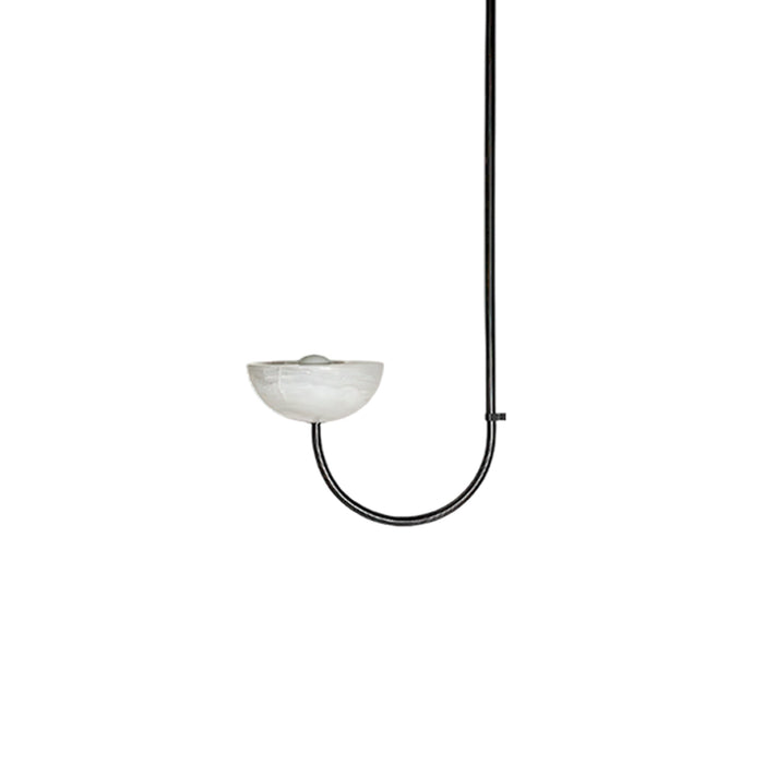 Lunaris Duo Alabaster Pendant Lamp Vakkerlight