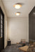 Lunaro Travertine Ceiling Lamp Vakkerlight