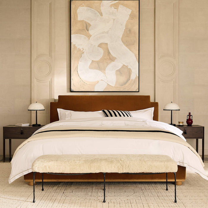 Lunarra Dome Alabaster Table Lamp Vakkerlight