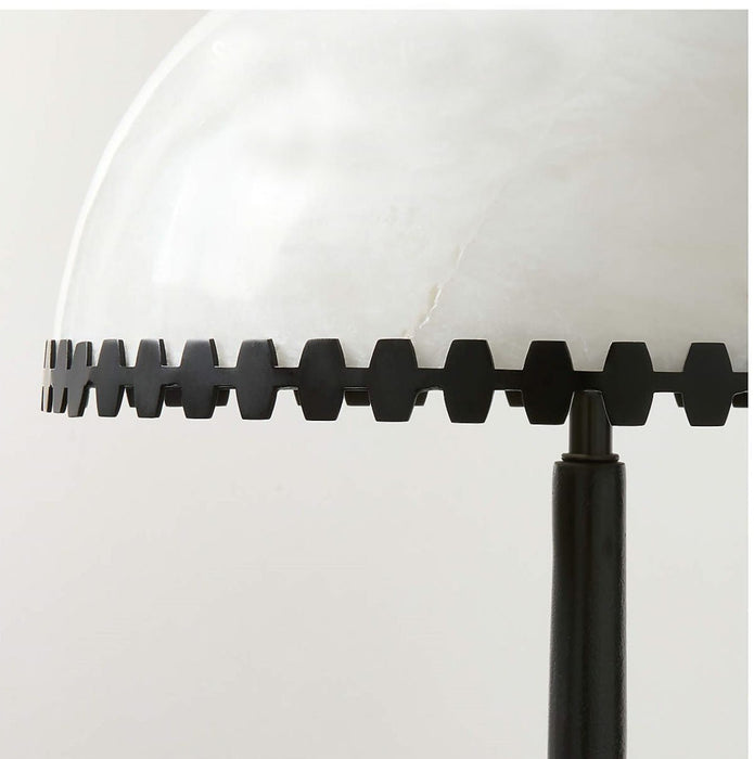 Lunarra Dome Alabaster Table Lamp Vakkerlight