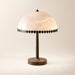 Lunarra Dome Alabaster Table Lamp Vakkerlight