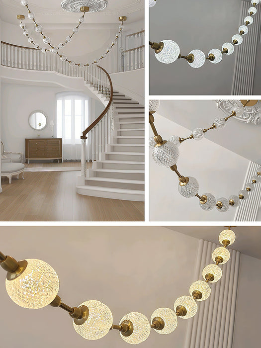 Strand Necklace Chandelier Vakkerlight