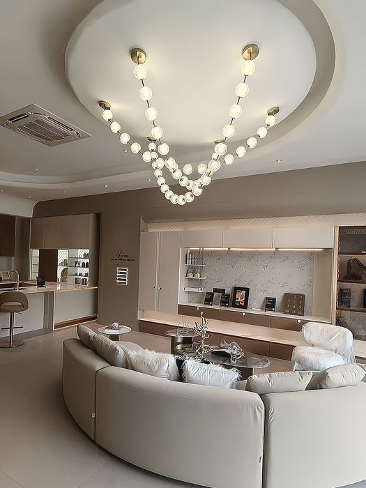 Strand Necklace Chandelier Vakkerlight