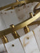 Luxe Alabaster Brass Ceiling Lamp Vakkerlight