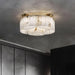 Luxe Alabaster Brass Ceiling Lamp Vakkerlight