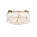 Luxe Alabaster Brass Ceiling Lamp Vakkerlight