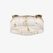 Luxe Alabaster Brass Ceiling Lamp Vakkerlight