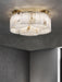 Luxe Alabaster Brass Ceiling Lamp Vakkerlight