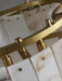 Luxe Alabaster Brass Ceiling Lamp Vakkerlight